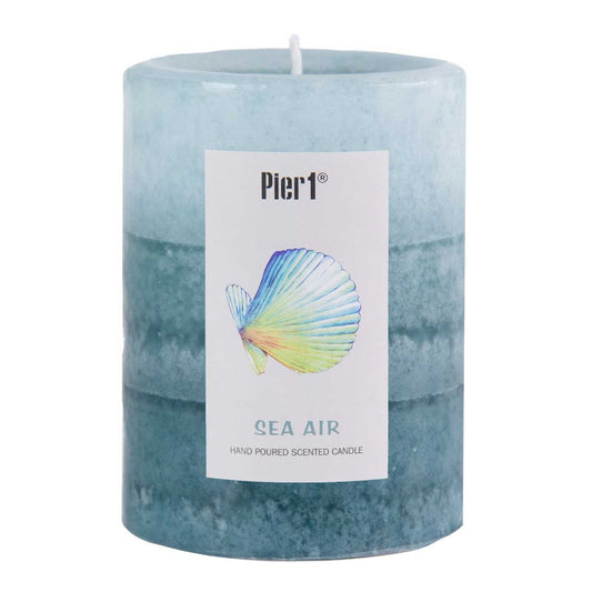 Pier 1 Sea Air™ Layered 3x4 Pillar Candle