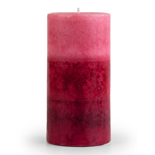 Pier 1 Asian Spice 3x6 Layered Pillar Candle